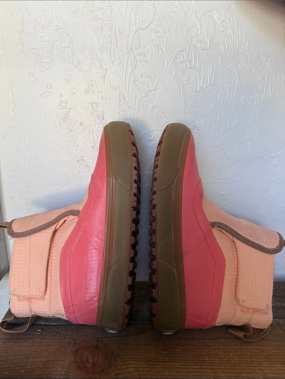 Vans Kids MTE Slip-On Hi Terrain boots | Pink | Size 2.0